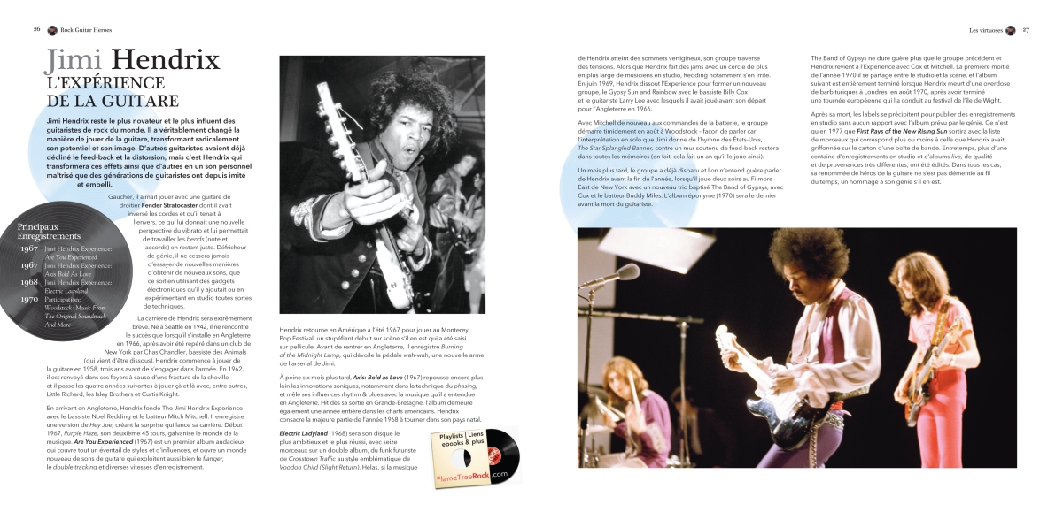 Rock Guitar Heroes, l'edition Francaise, inside spread 1